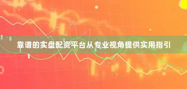 靠谱的实盘配资平台从专业视角提供实用指引